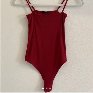 BRANDY MELVILLE RED BODY SUIT